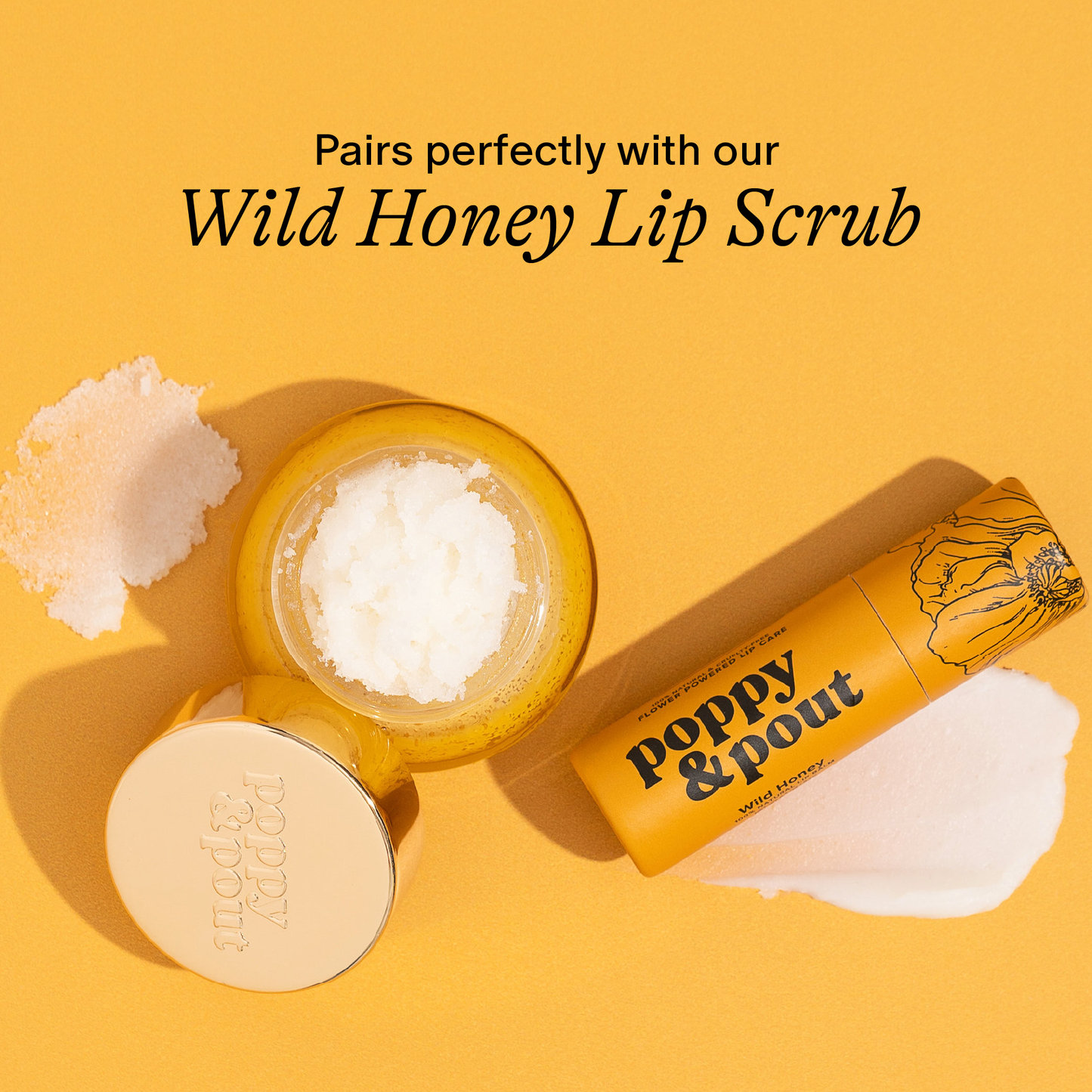 🍯Poppy & Pout - Lip Balm, Wild Honey