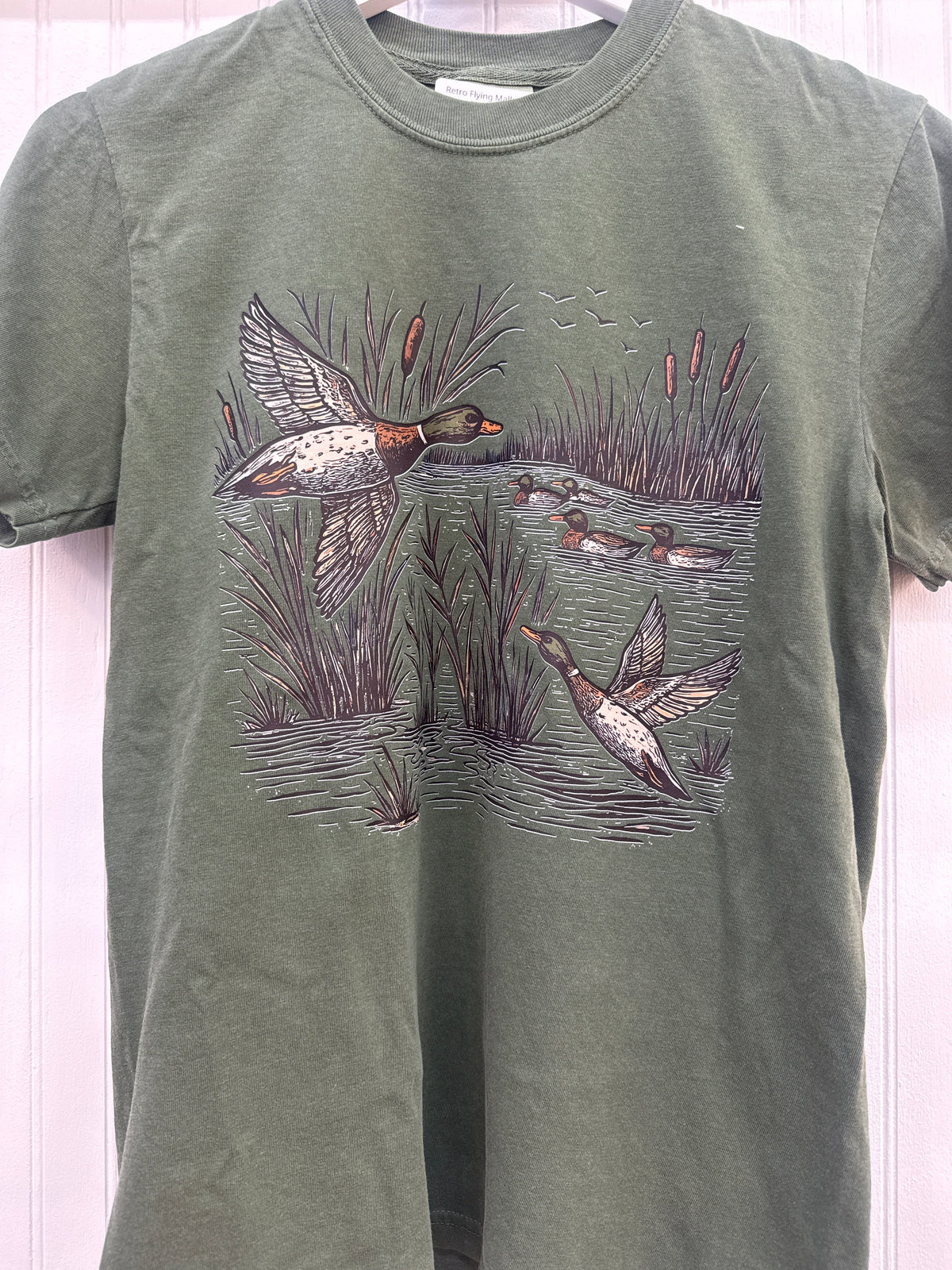 Retro Flying Mallard Tee