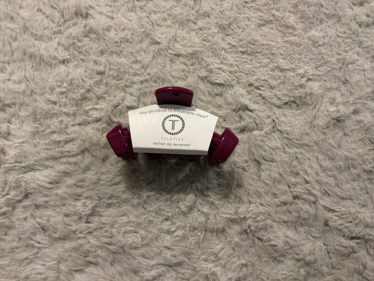 Classic Claw Clip- Mulberry- Small