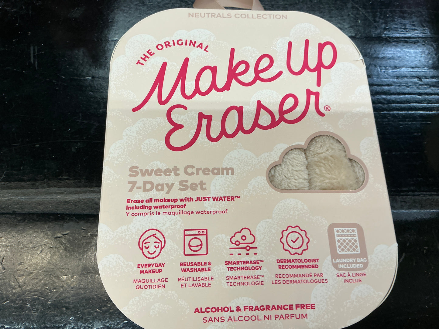 Sweet Cream 7-Day Makeup Eraser Set