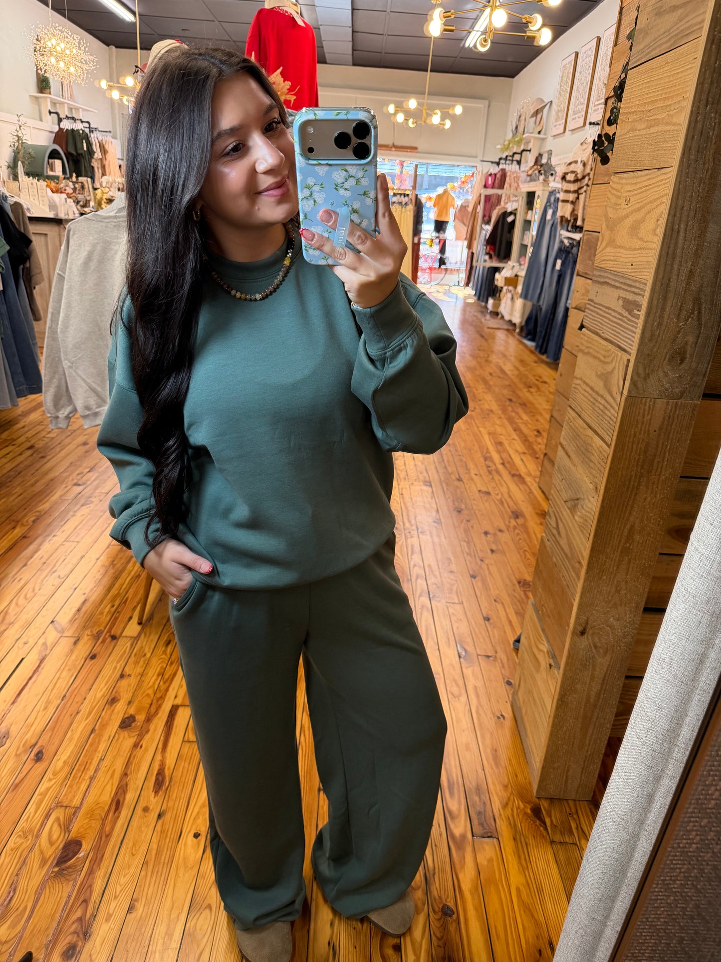 Scuba Crewneck & Pants Set(2 Colors)