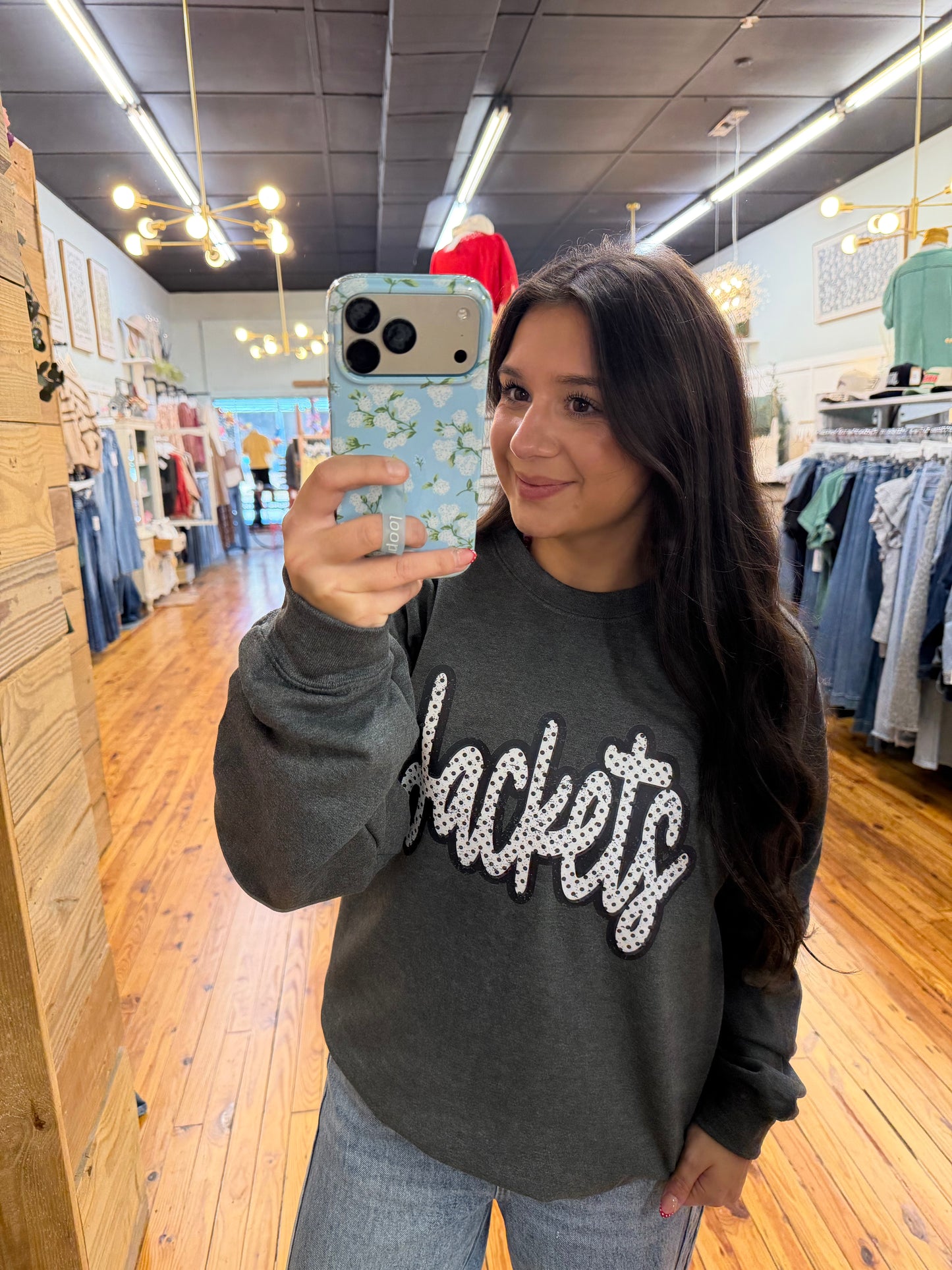 Polka Dots Jackets crewneck