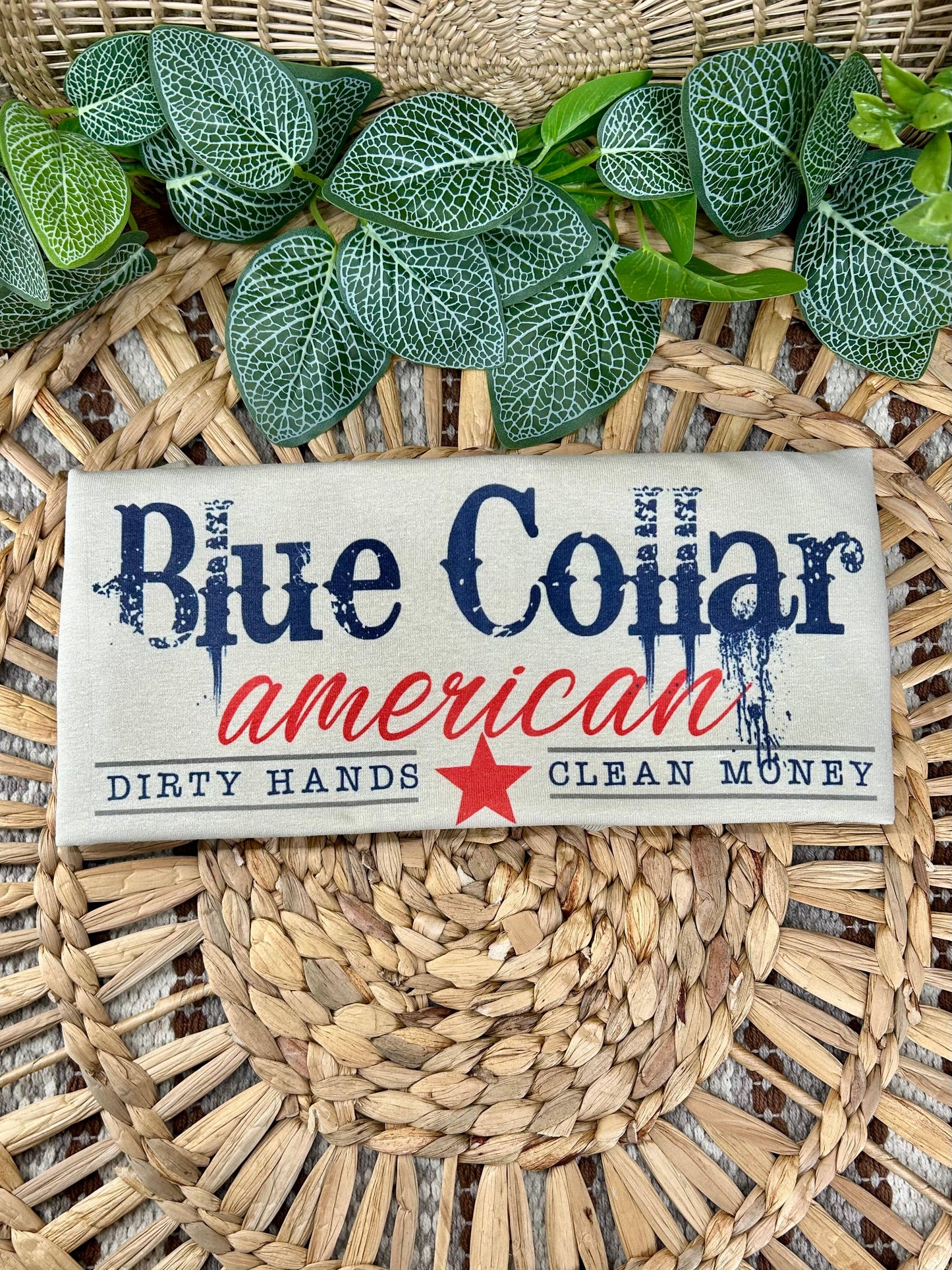 SALE! Blue Collar 🇺🇸American T-shirt (S-3X)