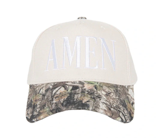 “Amen” Camo Hat