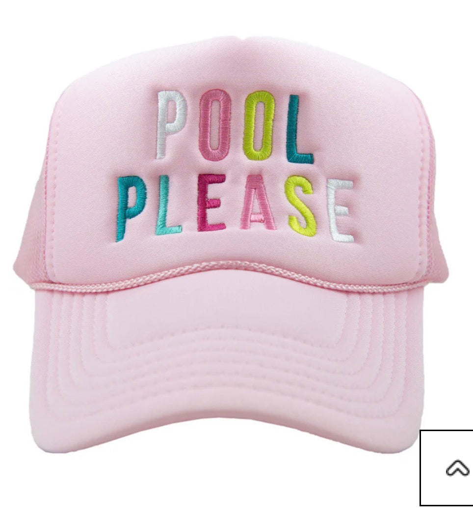 Pool Please Trucker Hat