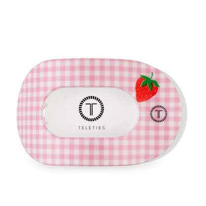 🍓TELETIES - Flat Round Hair Clip | Large | Handpicked