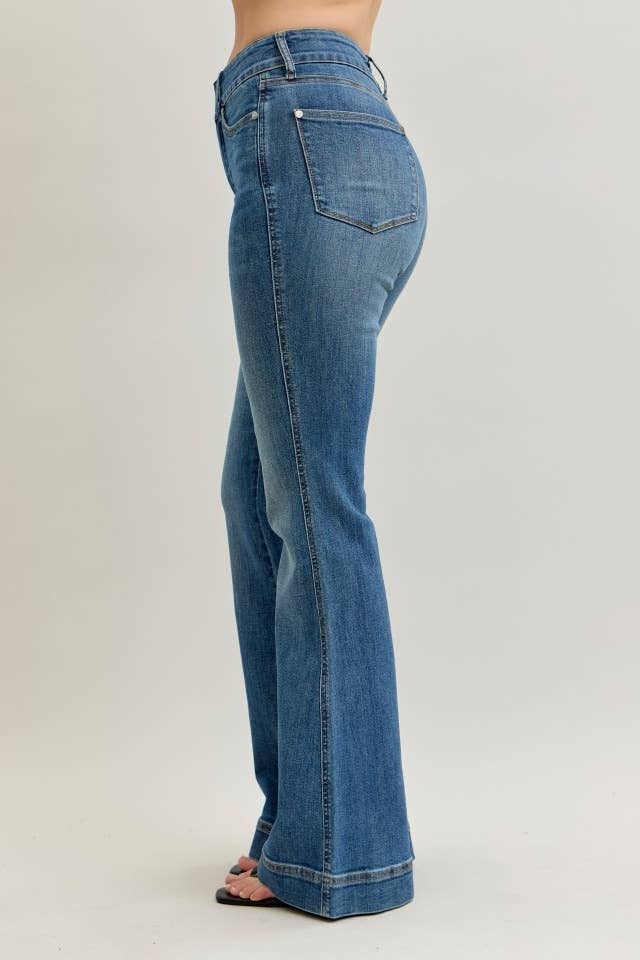 HW Flare Tummy Control Double Button WB