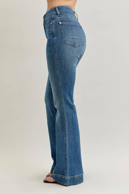 HW Flare Tummy Control Double Button WB