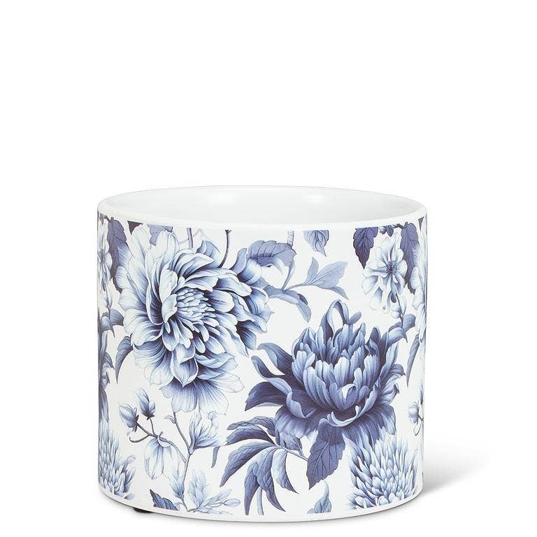 Small Chintz Print Planter