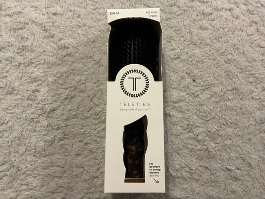 Boar Bristle Hairbrush- Tortoise
