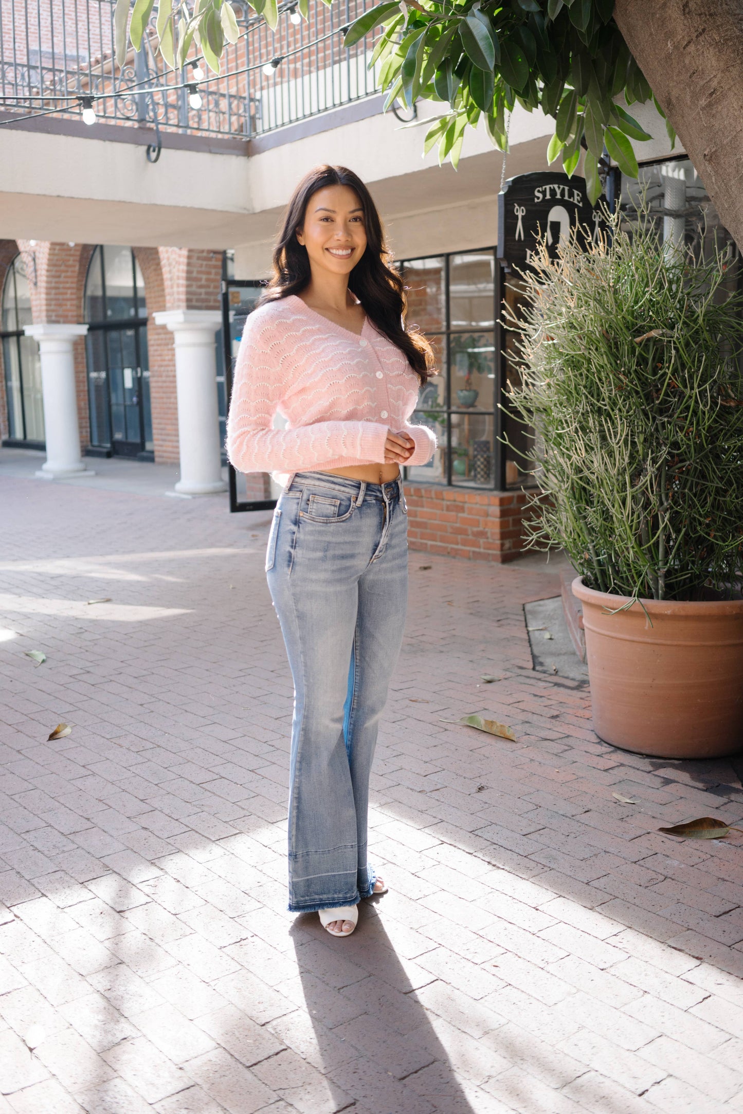 👖Judy Blue Jeans - HW "Tummy Control " w/ Release Hem Flare (Reg & Plus)