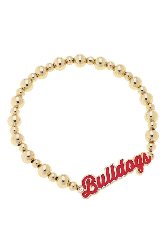 Georgia Bulldogs Autograph Enamel Stretch Bracelet