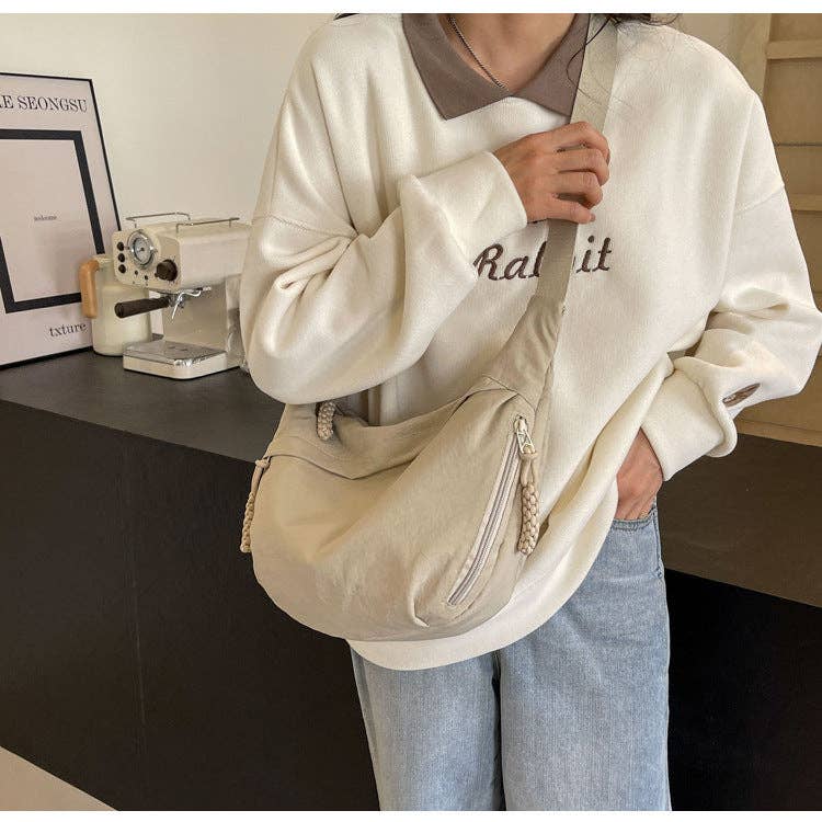 Crossbody Dumpling Bag Moon Shoulder Sling Casual