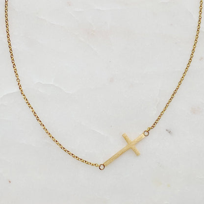 Kayla Cross Necklace