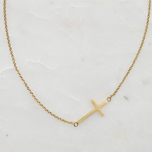 Kayla Cross Necklace