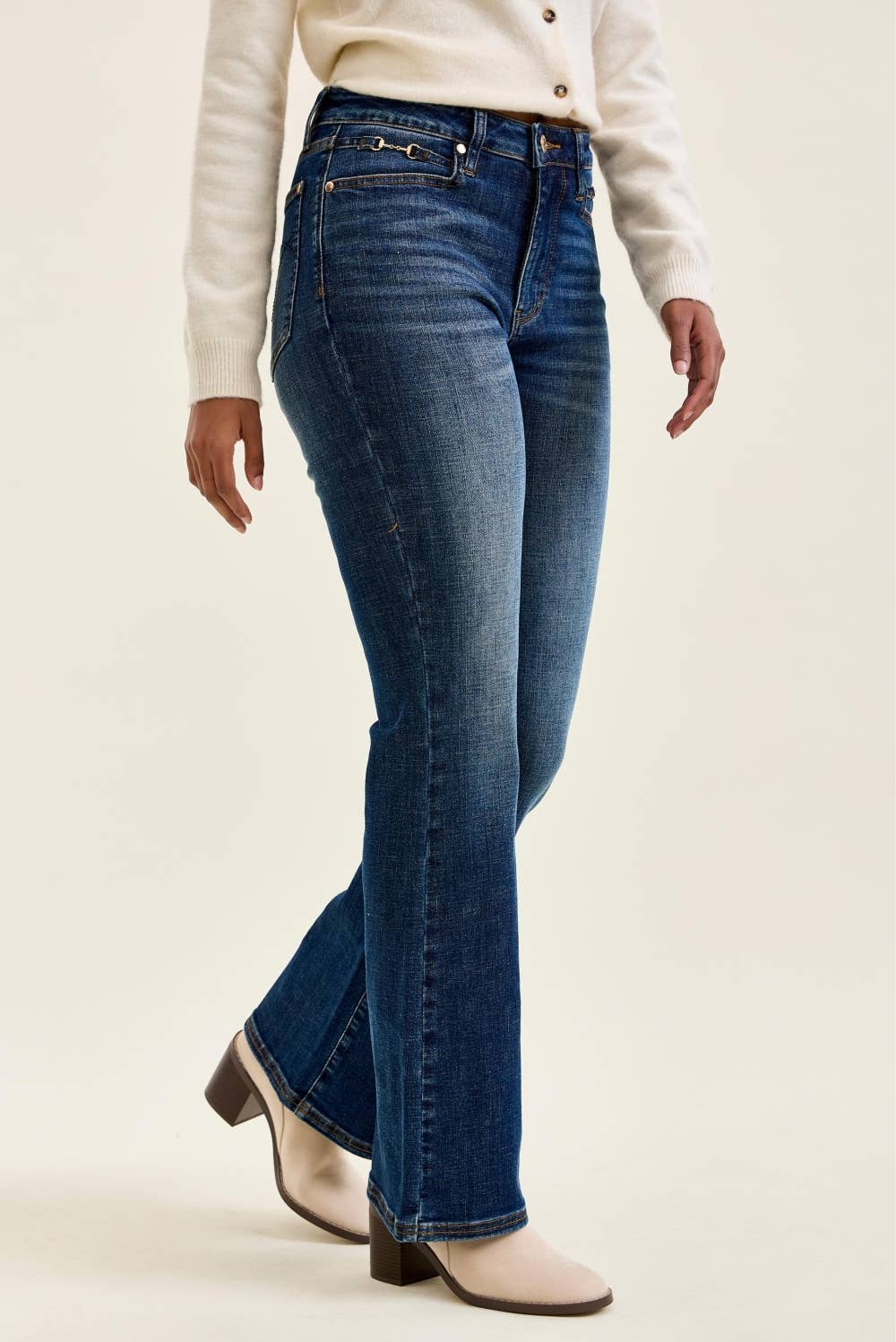 MR DAISY Bootcut w/ Harness Trim DK Sunset Ride