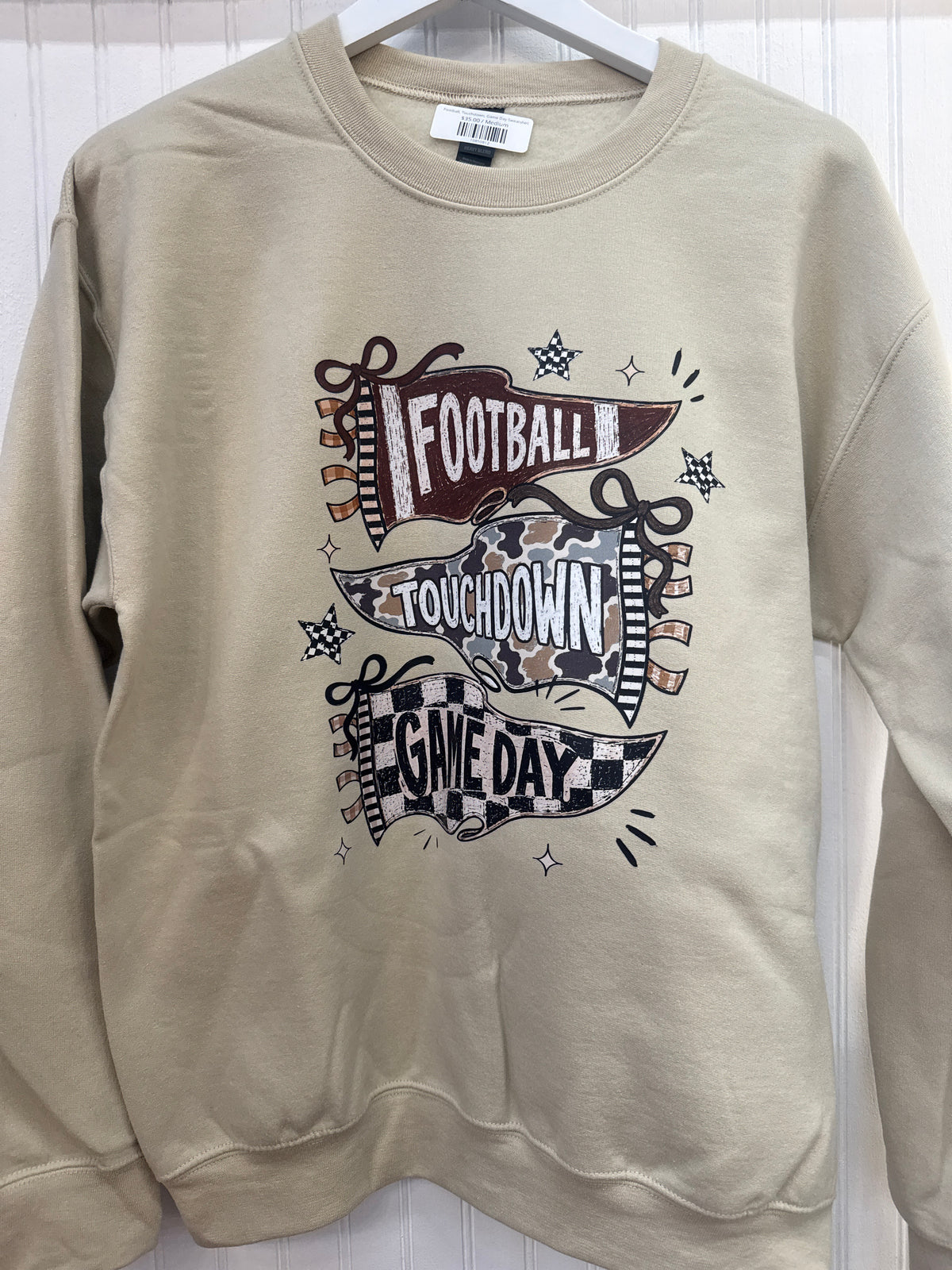 Football, Touchdown, Game Day Sweatshirt