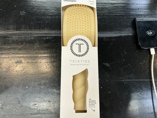 Detangler Hairbrush-Thick Tan