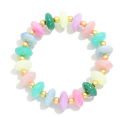 Candy Stone Beaded Bracelet