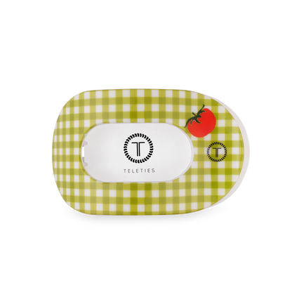 🍅TELETIES - Flat Round Hair Clip | Medium | Locally Grown