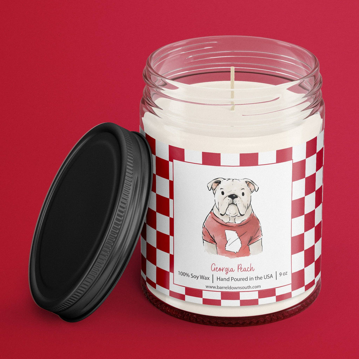 GA Peach Candle