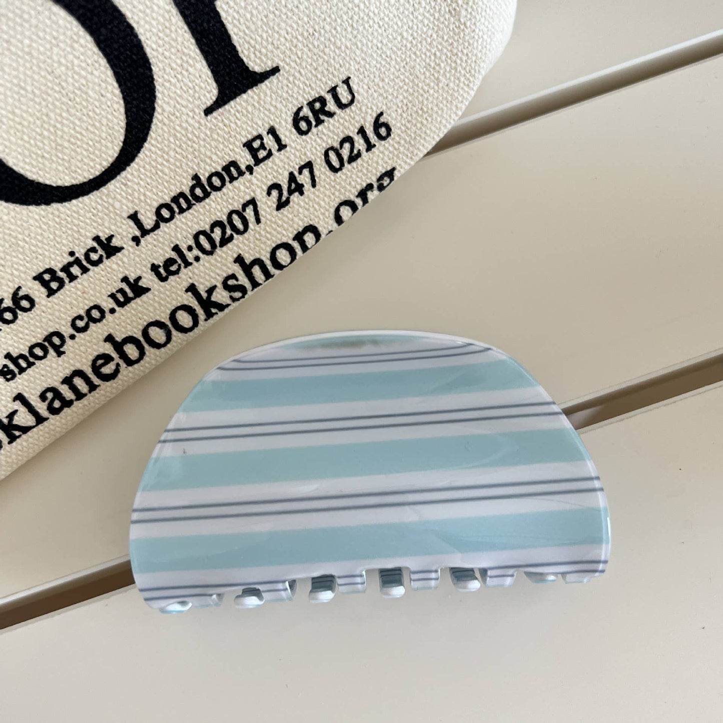 The Blue Breezy Claw Clip