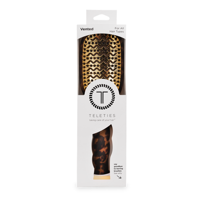 TELETIES - Vented Hair Brush | Tortoise