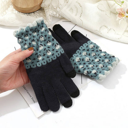 SALE! Floral Knit Gloves