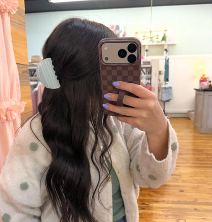 The Blue Breezy Claw Clip