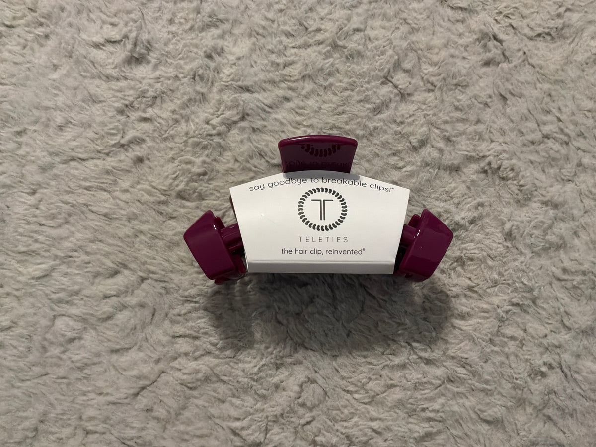 Classic Claw Clip- Mulberry-Large