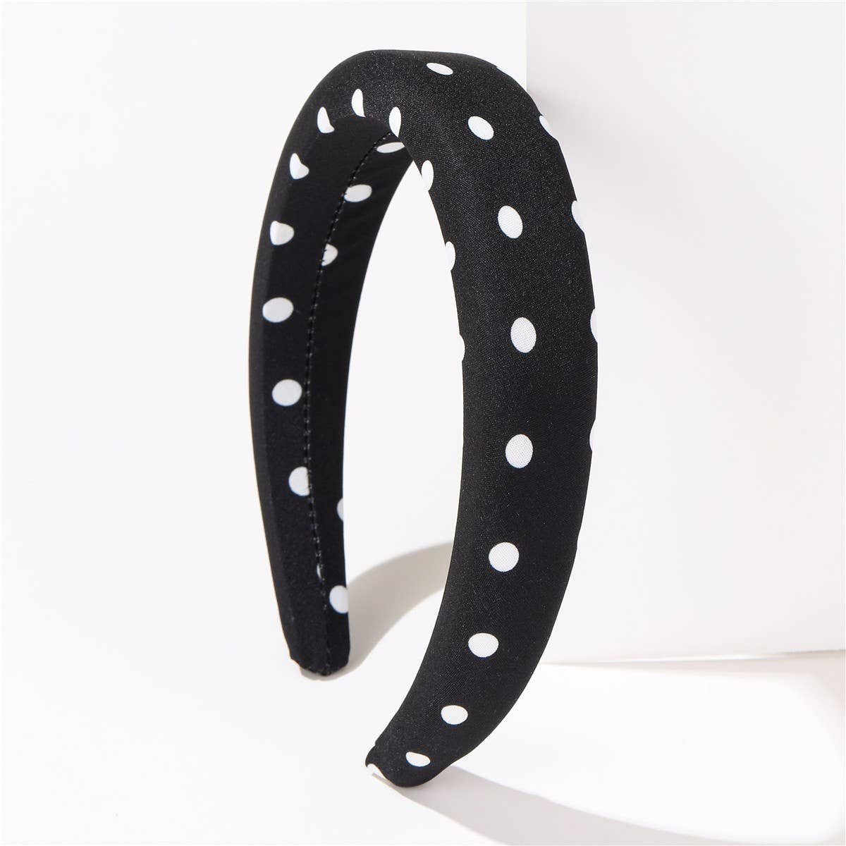 POLKA DOT PUFFED SPA HEADBAND HAIR BAND (3 Colors)