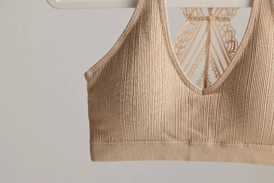 The Leena Seamless Lace Padded Bralette (Multiple Colors)