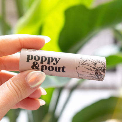 🥥Poppy & Pout - Lip Balm, Island Coconut