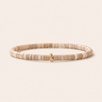 Gemstone Bracelet-Heishi-Picture Jasper