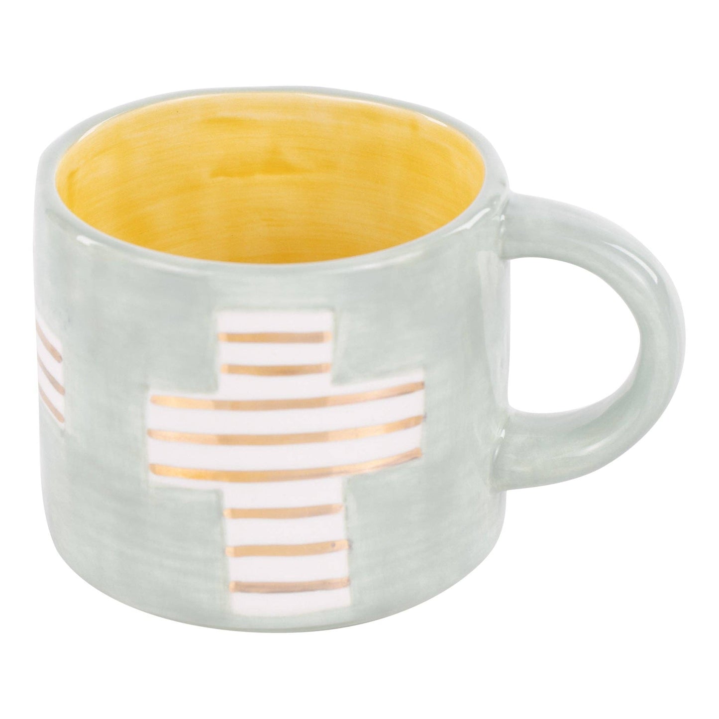☕️Glory Haus - Gold Cross Mug - Easter Decor