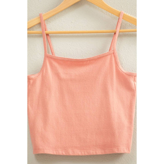 Basic Cami Crop Top(S-L)