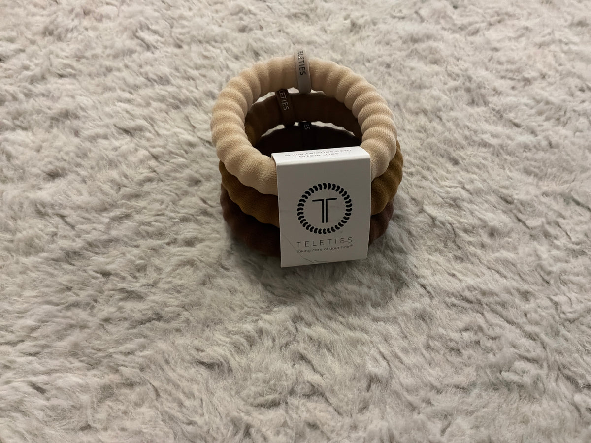 Espresso Yourself Nylon Hair Ties- Large