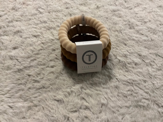 Espresso Yourself Nylon Hair Ties- Large