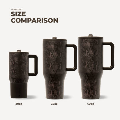 Snakeskin HydroJug 32 oz Traveler Tumbler