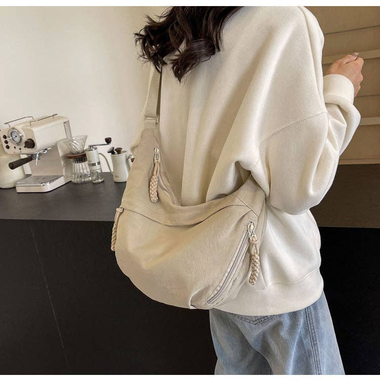 Crossbody Dumpling Bag Moon Shoulder Sling Casual