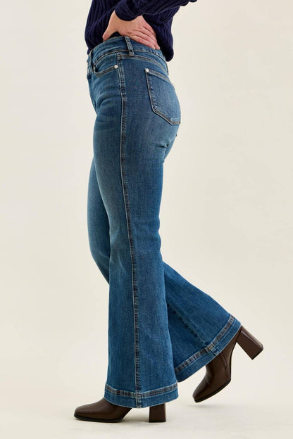 HW Petite Flare Tummy Control Double Button WB