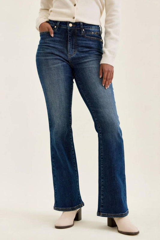 MR DAISY Bootcut w/ Harness Trim DK Sunset Ride