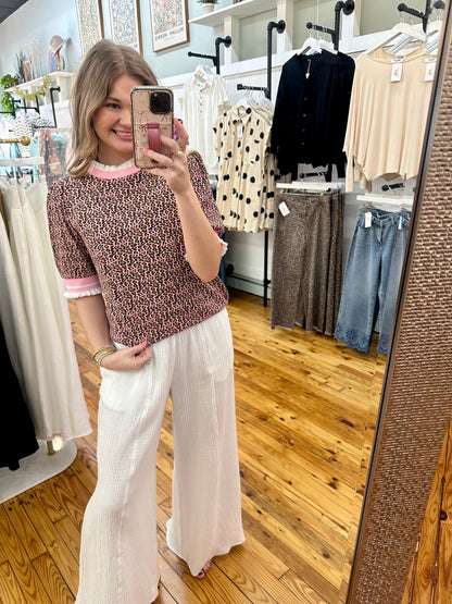 The Jessie Wide-Leg Pants (S-L)(2 Colors)