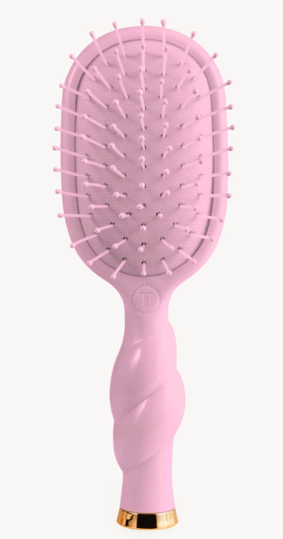 Mini Detangler Brush Medium Hair- bubblegum pink