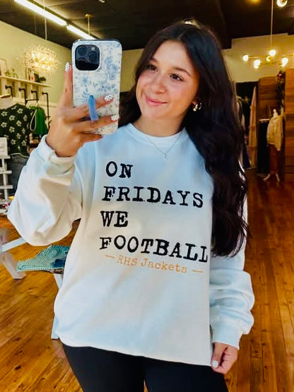 SALE! On Fridays We Football🏈-RHS Football (S-3X)