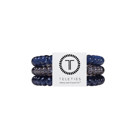 Nightfall Navy Small Hair Ties