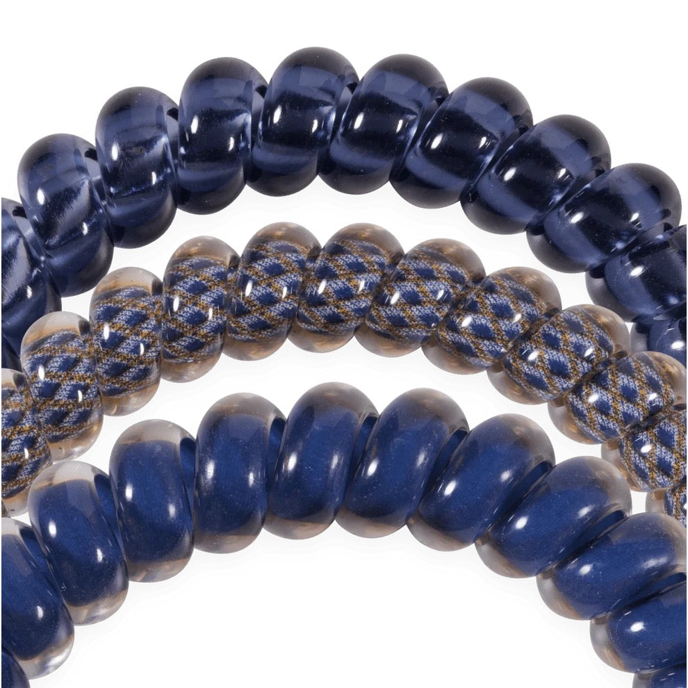 Nightfall Navy Small Hair Ties