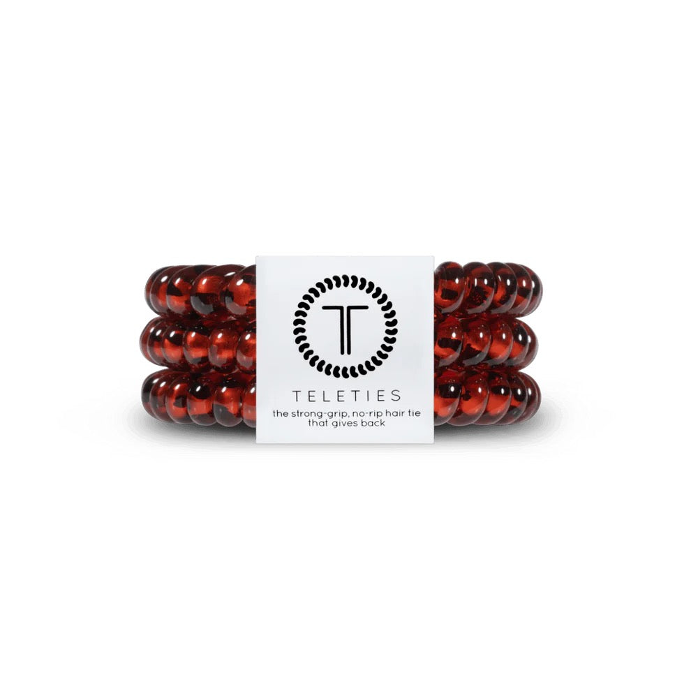 Tortoise Small Hair Ties