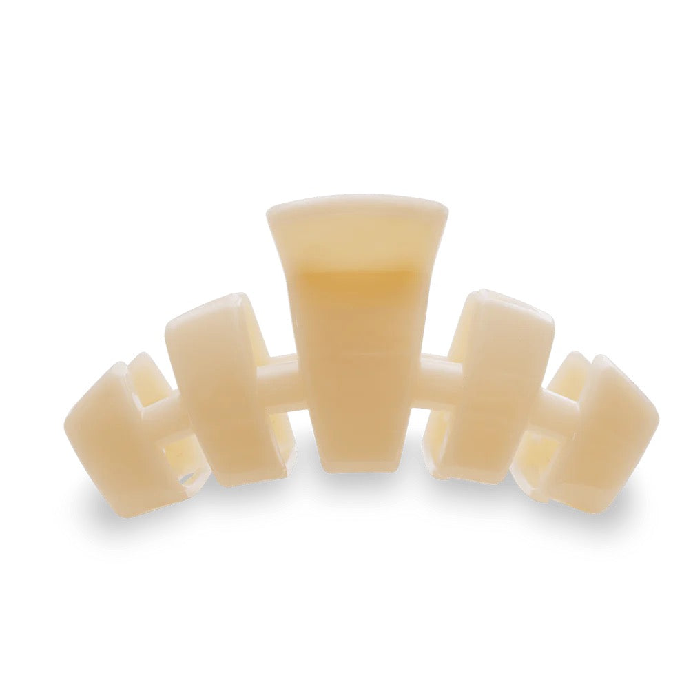 Classic Almond Beige Medium Claw Clip