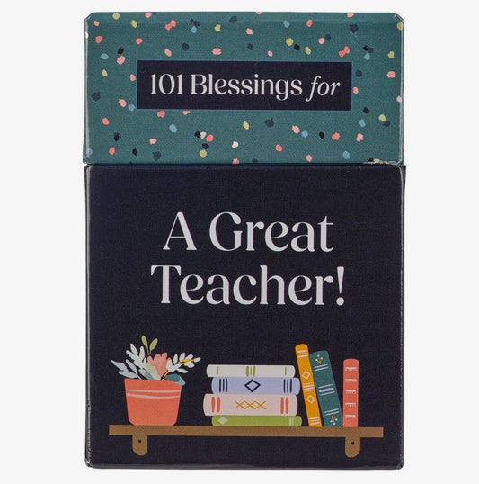 Box of Blessings For A Great Teacher